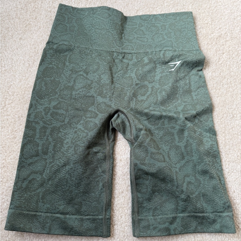 Gymshark Olive Green Active Shorts